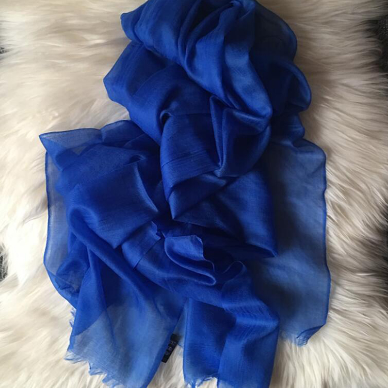 Pure Cashmere Scarves Pink Ring Women Winter Scarf